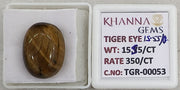 15.35/CT Tiger Eye with Govt. Lab Certificate-TGR00053